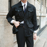 Men's Vintage Coat Casual Waisted